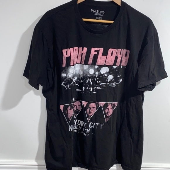 Pink Floyd shirt band tee shirt sleeve super soft faded look 2xl graphic tee - Picture 1 of 4